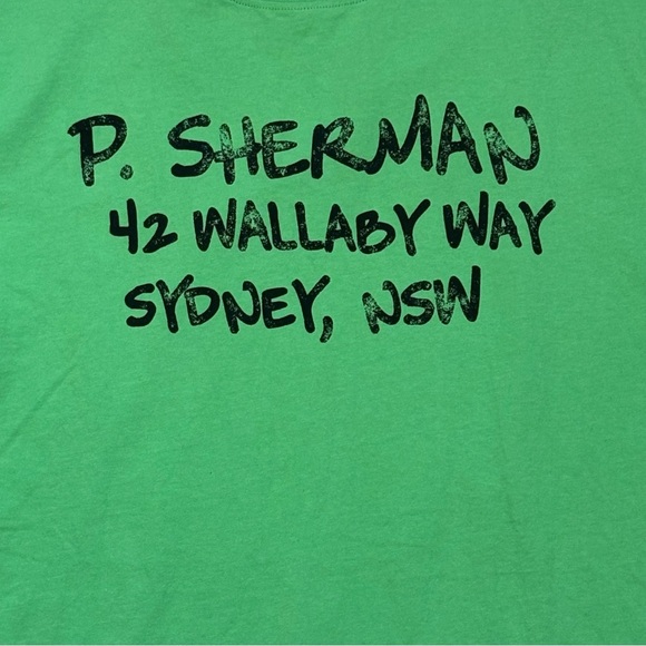 Disney Pixar Finding Nemo P. Sherman 42 Wallaby Way T-Shirt Unisex Medium - Picture 3 of 11